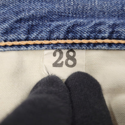 【中古品】【メンズ】 DENIM PANTS 1001XX デニムパンツ 水牛パッチ ジーンズ ボトムス 156-250524-as-08-izu サイズ：28×34 カラー：インディゴ 万代Net店