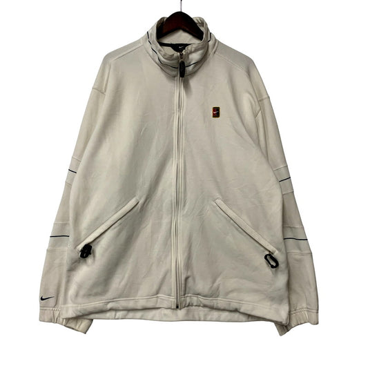【中古品】【メンズ】 OLD NIKE オールドナイキ インドネシア製 90S TRACK JACKET 90年代 トラックジャケット アウター 長袖 146-250528-ma-16-izu サイズ：M カラー：WHITE 万代Net店
