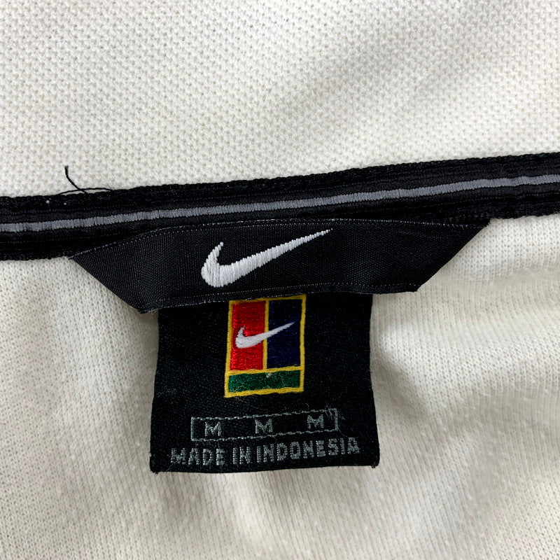 【中古品】【メンズ】 OLD NIKE オールドナイキ インドネシア製 90S TRACK JACKET 90年代 トラックジャケット アウター 長袖 146-250528-ma-16-izu サイズ：M カラー：WHITE 万代Net店