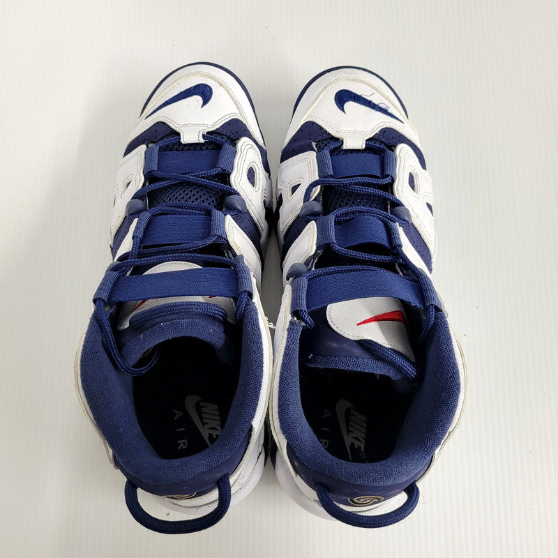 【現状渡し品】【メンズ】 NIKE ナイキ AIR MORE UPTEMPO '96 FQ8182-100 エア モア アップテンポ '96 スニーカー シューズ 靴 160-250525-as-11-izu サイズ：28.5cm カラー：WHITE/MIDNIGHT NAVY 万代Net店