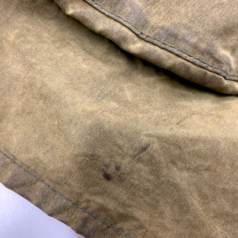 【現状渡し品】【メンズ】 Barbour バーブァー A200 ENGLAND製 1988年製 3ワラント 80S BORDER OILED JACKET 80年代 ボーダー オイルドジャケット アウター 長袖 144-250525-ma-05-izu サイズ：C42/107cm カラー：カーキ系 万代Net店