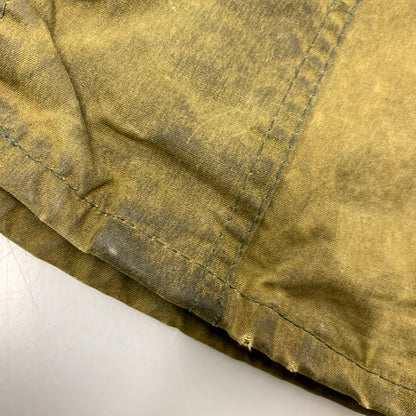 【現状渡し品】【メンズ】 Barbour バーブァー A200 ENGLAND製 1988年製 3ワラント 80S BORDER OILED JACKET 80年代 ボーダー オイルドジャケット アウター 長袖 144-250525-ma-05-izu サイズ：C42/107cm カラー：カーキ系 万代Net店