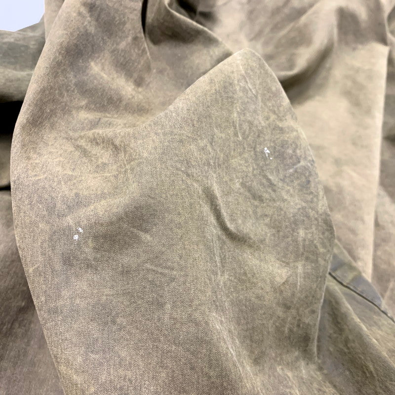 【現状渡し品】【メンズ】 Barbour バーブァー A200 ENGLAND製 1988年製 3ワラント 80S BORDER OILED JACKET 80年代 ボーダー オイルドジャケット アウター 長袖 144-250525-ma-05-izu サイズ：C42/107cm カラー：カーキ系 万代Net店