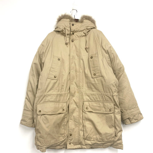 【現状渡し品】【メンズ】 EDDIE BAUER エディーバウアー 黒タグ 80S REAL FAR GOOSE DOWN ARCTICK PARKA 80年代 リアルファーグースダウンアークティックパーカ アウター 長袖 146-250525-ma-02-izu サイズ：L カラー：BEIGE 万代Net店