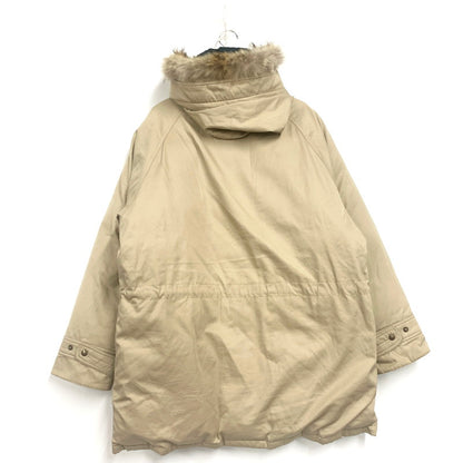 【現状渡し品】【メンズ】 EDDIE BAUER エディーバウアー 黒タグ 80S REAL FAR GOOSE DOWN ARCTICK PARKA 80年代 リアルファーグースダウンアークティックパーカ アウター 長袖 146-250525-ma-02-izu サイズ：L カラー：BEIGE 万代Net店