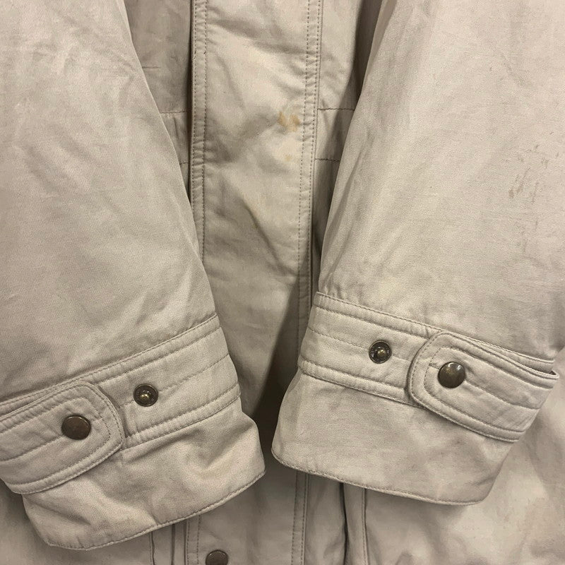 【現状渡し品】【メンズ】 EDDIE BAUER エディーバウアー 黒タグ 80S REAL FAR GOOSE DOWN ARCTICK PARKA 80年代 リアルファーグースダウンアークティックパーカ アウター 長袖 146-250525-ma-02-izu サイズ：L カラー：BEIGE 万代Net店