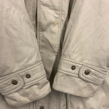 【現状渡し品】【メンズ】 EDDIE BAUER エディーバウアー 黒タグ 80S REAL FAR GOOSE DOWN ARCTICK PARKA 80年代 リアルファーグースダウンアークティックパーカ アウター 長袖 146-250525-ma-02-izu サイズ：L カラー：BEIGE 万代Net店