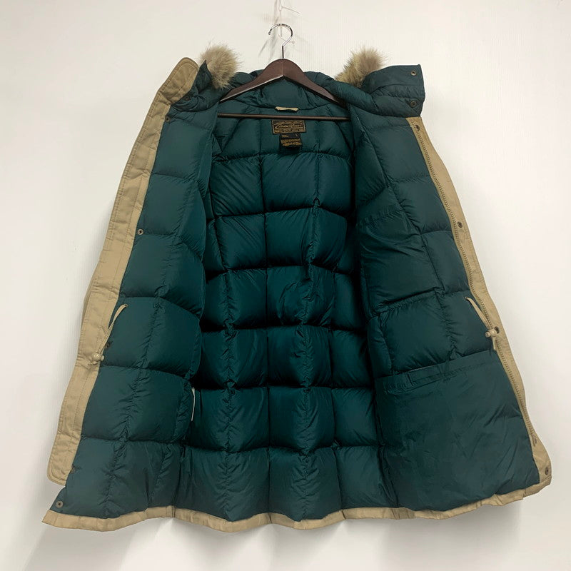 【現状渡し品】【メンズ】 EDDIE BAUER エディーバウアー 黒タグ 80S REAL FAR GOOSE DOWN ARCTICK PARKA 80年代 リアルファーグースダウンアークティックパーカ アウター 長袖 146-250525-ma-02-izu サイズ：L カラー：BEIGE 万代Net店