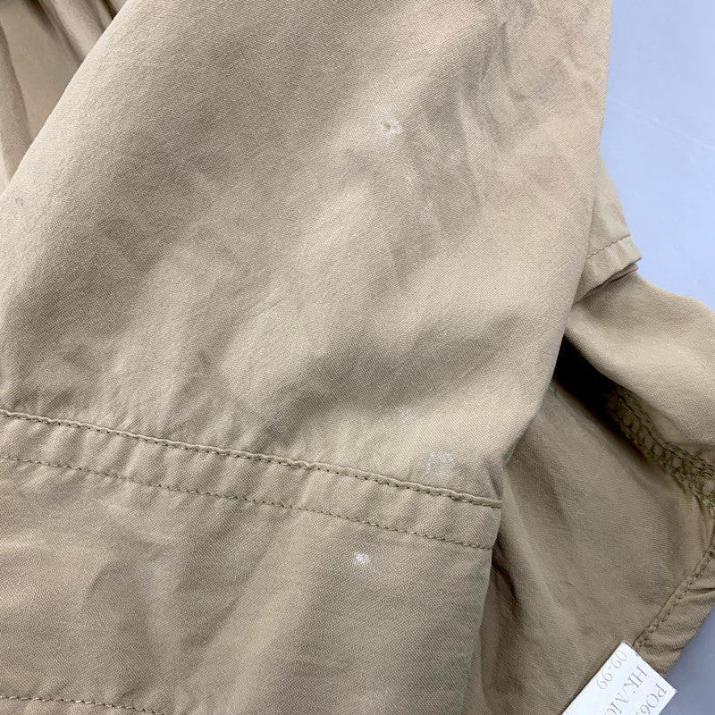 【中古品】【メンズ】 ORVIS オービス 90S NYLON SAFARI SHIRT オービス 90年代 ナイロンサファリシャツ トップス 長袖 146-250528-ma-19-izu サイズ：XXL カラー：ベージュ 万代Net店