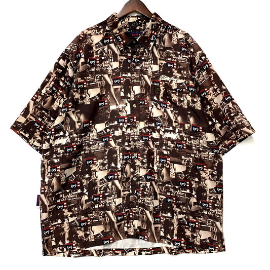 【中古品】【メンズ】 PHAT FARM ファットファーム 90S TOTALHANDLING SS SHIRT 90年代 トータルハンドリング ショートスリーブシャツ トップス 半袖 146-250528-ma-20-izu サイズ：XXL カラー：マルチ 万代Net店