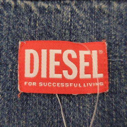 【中古美品】【メンズ】 DIESEL ディーゼル LS DENIM SHIRT JP-D-SIMPLY-OVER CAMICIA P01149 ロングスリーブ デニムシャツ 長袖 トップス 141-250526-as-05-izu サイズ：S カラー：インディゴ 万代Net店