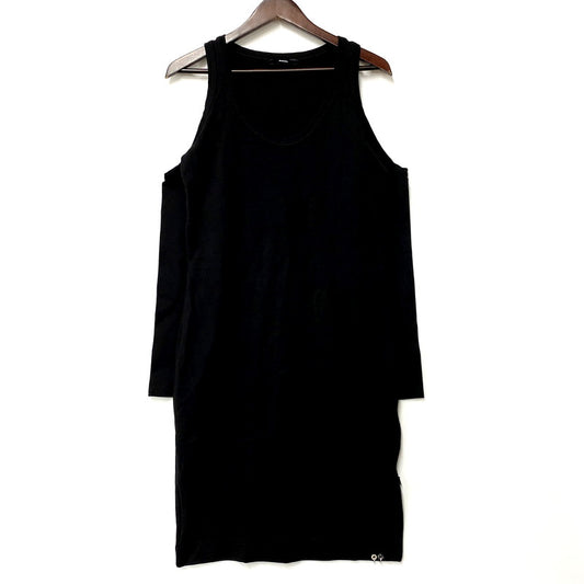 【中古品】【レディース】 DIESEL ディーゼル 00SEB2 0DAPR DEFORMATION ONEPIECE ディフォーメーション ワンピース 168-250601-ya-07-izu サイズ：S カラー：BLACK 万代Net店