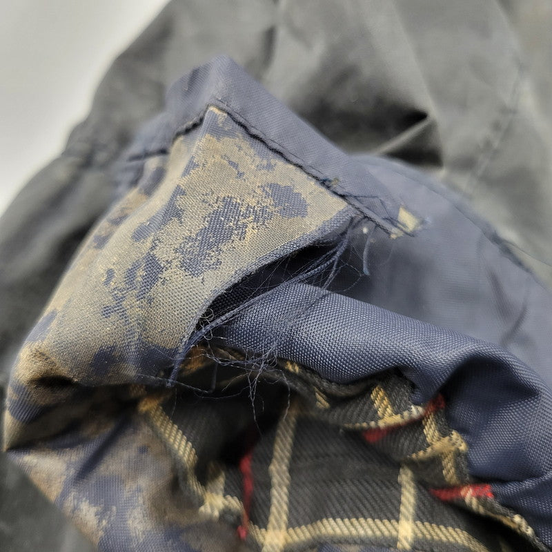 【現状渡し品】【メンズ】 Barbour バーブァー BORDER OILED JACKET ボーダー オイルドジャケット 英国製 アウター 144-250526-as-06-izu カラー：ブラック系 万代Net店