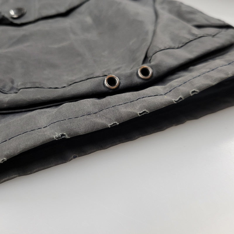 【現状渡し品】【メンズ】 Barbour バーブァー BORDER OILED JACKET ボーダー オイルドジャケット 英国製 アウター 144-250526-as-06-izu カラー：ブラック系 万代Net店