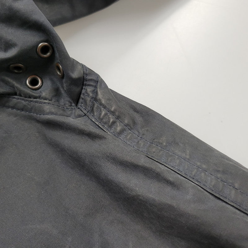 【現状渡し品】【メンズ】 Barbour バーブァー BORDER OILED JACKET ボーダー オイルドジャケット 英国製 アウター 144-250526-as-06-izu カラー：ブラック系 万代Net店