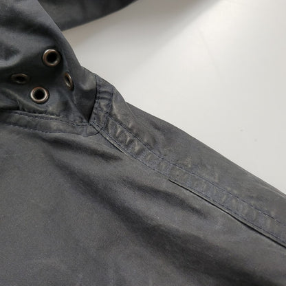 【現状渡し品】【メンズ】 Barbour バーブァー BORDER OILED JACKET ボーダー オイルドジャケット 英国製 アウター 144-250526-as-06-izu カラー：ブラック系 万代Net店