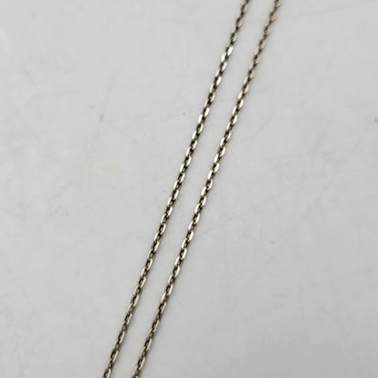 【中古品】【メンズ/レディース】 GUCCI グッチ AG925 TRADEMARK SQUARE PLATE SILVER NECKLACE トレードマーク スクエア プレート シルバー ネックレス アクセサリー 182-250526-as-19-izu カラー：シルバー 万代Net店