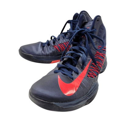 【中古品】【メンズ】 NIKE ナイキ HYPERDUNK 524934-400 ハイパーダンク スニーカー シューズ 靴 160-250527-as-05-izu サイズ：27.5cm カラー：OBSIDIAN/UNIVERSITY RED 万代Net店
