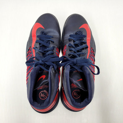 【中古品】【メンズ】 NIKE ナイキ HYPERDUNK 524934-400 ハイパーダンク スニーカー シューズ 靴 160-250527-as-05-izu サイズ：27.5cm カラー：OBSIDIAN/UNIVERSITY RED 万代Net店