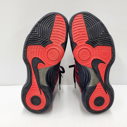 【中古品】【メンズ】 NIKE ナイキ HYPERDUNK 524934-400 ハイパーダンク スニーカー シューズ 靴 160-250527-as-05-izu サイズ：27.5cm カラー：OBSIDIAN/UNIVERSITY RED 万代Net店