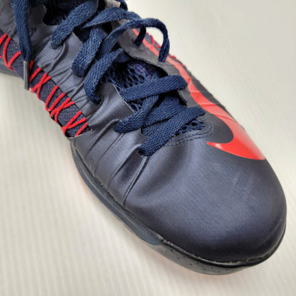 【中古品】【メンズ】 NIKE ナイキ HYPERDUNK 524934-400 ハイパーダンク スニーカー シューズ 靴 160-250527-as-05-izu サイズ：27.5cm カラー：OBSIDIAN/UNIVERSITY RED 万代Net店