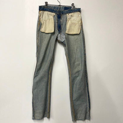 【現状渡し品】【メンズ】 Levi's リーバイス 42TALON SMALL-E DENIM PANTS デニムパンツ 刻印5 ジーンズ ボトムス 157-250527-as-19-izu カラー：ライトインディゴ 万代Net店