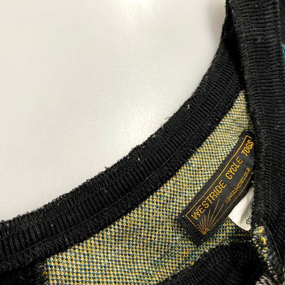 【中古品】【メンズ】 JACQUARD HENLEYNECK TEE ジャガード ヘンリーネック Tシャツ トップス 145-250601-as-26-izu サイズ：40 カラー：マルチカラー 万代Net店