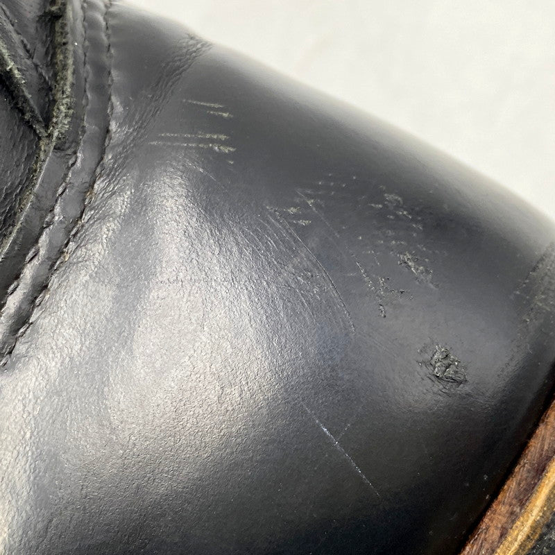 【中古品】【メンズ】 RED WING レッドウィング 2268 USA製 2004年製 刺繍羽タグ ENGINEER BOOTS エンジニアブーツ 靴 シューズ 164-250528-ma-08-izu サイズ：US10D カラー：BLACK 万代Net店