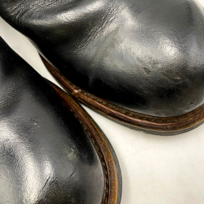 【中古品】【メンズ】 RED WING レッドウィング 2268 USA製 2004年製 刺繍羽タグ ENGINEER BOOTS エンジニアブーツ 靴 シューズ 164-250528-ma-08-izu サイズ：US10D カラー：BLACK 万代Net店