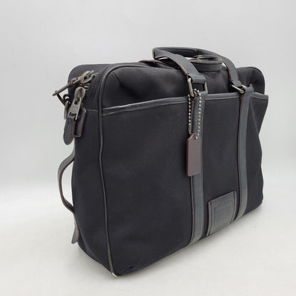 【現状渡し品】【メンズ】 COACH コーチ 3WAY BRIEF CASE 27375 ブリーフケース ビジネスバッグ カバン 鞄 180-250529-as-04-izu カラー：ブラック 万代Net店