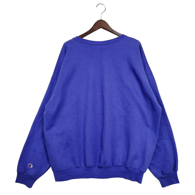【中古品】【メンズ】 メキシコ製 青刺繍タグ 90S SWEATSHIRT 90年代 スウェットシャツ トップス 長袖 146-250602-ma-26-izu サイズ：XXL カラー：BLUE 万代Net店