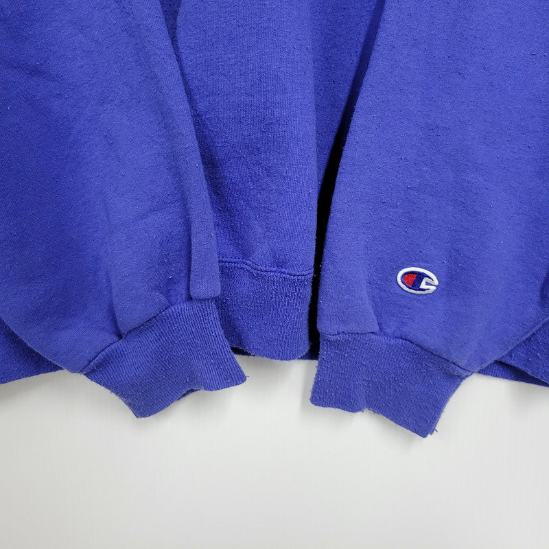 【中古品】【メンズ】 メキシコ製 青刺繍タグ 90S SWEATSHIRT 90年代 スウェットシャツ トップス 長袖 146-250602-ma-26-izu サイズ：XXL カラー：BLUE 万代Net店