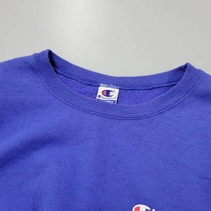 【中古品】【メンズ】 メキシコ製 青刺繍タグ 90S SWEATSHIRT 90年代 スウェットシャツ トップス 長袖 146-250602-ma-26-izu サイズ：XXL カラー：BLUE 万代Net店