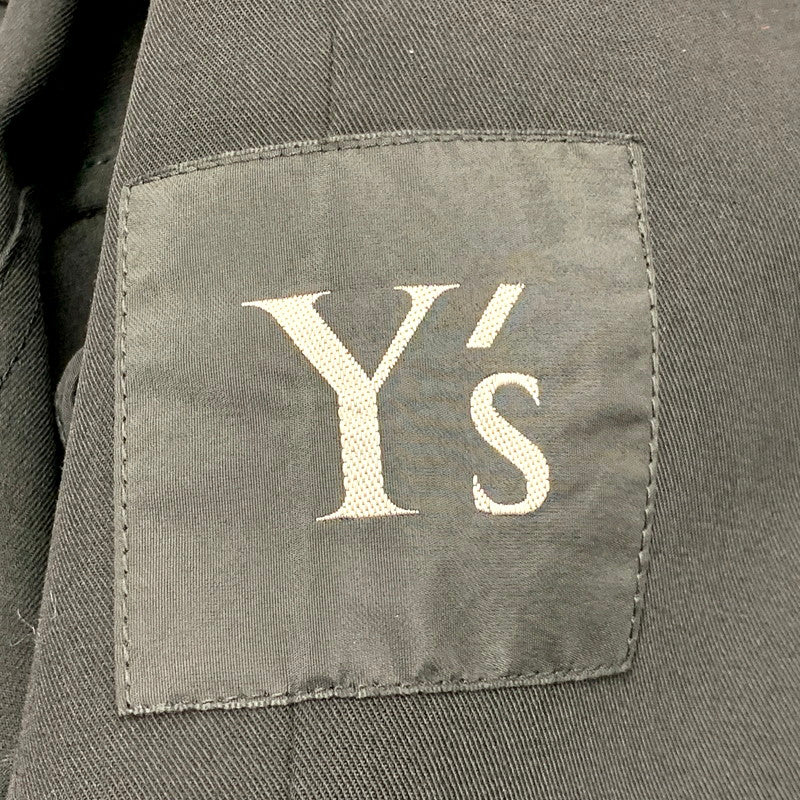【中古品】【レディース】 Y's ワイズ YU-J71-101 DOUBLE TAILORED JACKET ダブルテーラードジャケット アウター 長袖 168-250529-ma-07-izu サイズ：不明 カラー：BLACK 万代Net店
