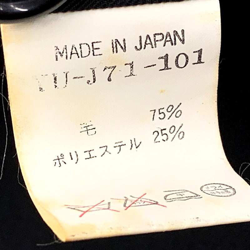 【中古品】【レディース】 Y's ワイズ YU-J71-101 DOUBLE TAILORED JACKET ダブルテーラードジャケット アウター 長袖 168-250529-ma-07-izu サイズ：不明 カラー：BLACK 万代Net店