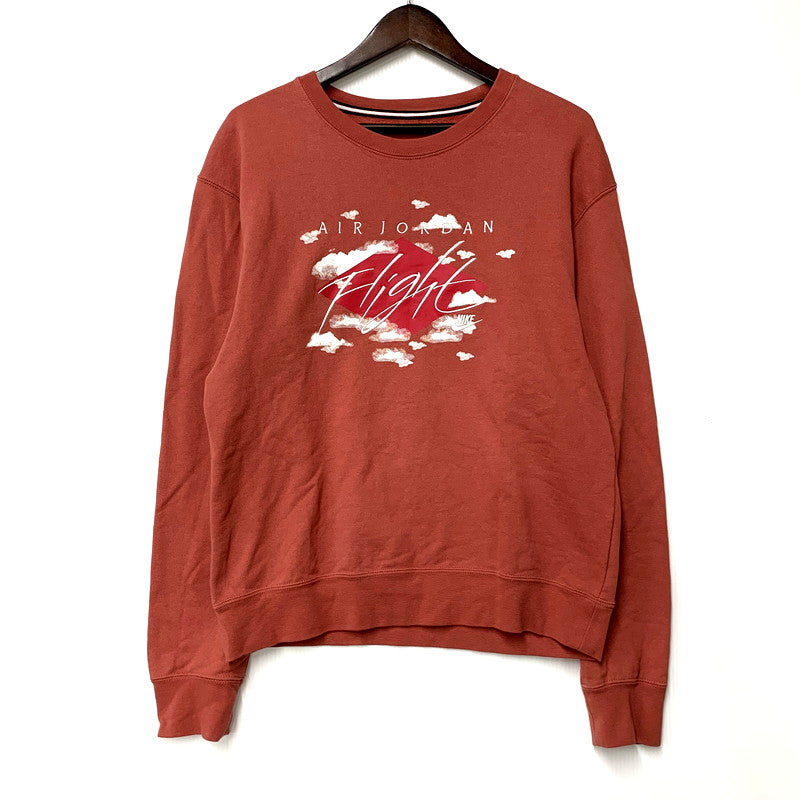 【中古品】【メンズ】 JORDAN BRAND ジョーダン ブランド AS M J ESS STMT FLC GFX CANYON RUST CREW NECK SWEAT SHIRT DH9036-691 クルーネック スウェットシャツ トレーナー 長袖 トップス 148-250708-as-32-izu サイズ：S カラー：ピンク系 万代Net店