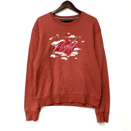 【中古品】【メンズ】 JORDAN BRAND ジョーダン ブランド AS M J ESS STMT FLC GFX CANYON RUST CREW NECK SWEAT SHIRT DH9036-691 クルーネック スウェットシャツ トレーナー 長袖 トップス 148-250708-as-32-izu サイズ：S カラー：ピンク系 万代Net店
