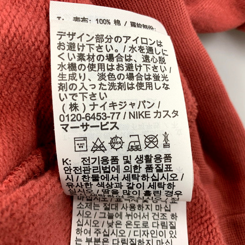 【中古品】【メンズ】 JORDAN BRAND ジョーダン ブランド AS M J ESS STMT FLC GFX CANYON RUST CREW NECK SWEAT SHIRT DH9036-691 クルーネック スウェットシャツ トレーナー 長袖 トップス 148-250708-as-32-izu サイズ：S カラー：ピンク系 万代Net店