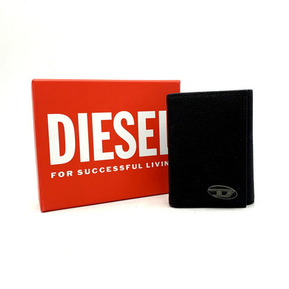 【中古品】【メンズ/レディース】 DIESEL ディーゼル X09366 D PLAQUE LOGO KEY CASE Dプラーク ロゴ キーケース 208-250609-ya-04-izu カラー：ブラック 万代Net店