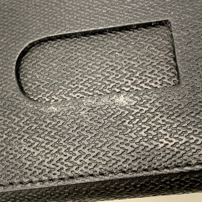 【中古品】【メンズ/レディース】 DIESEL ディーゼル X09366 D PLAQUE LOGO KEY CASE Dプラーク ロゴ キーケース 208-250609-ya-04-izu カラー：ブラック 万代Net店