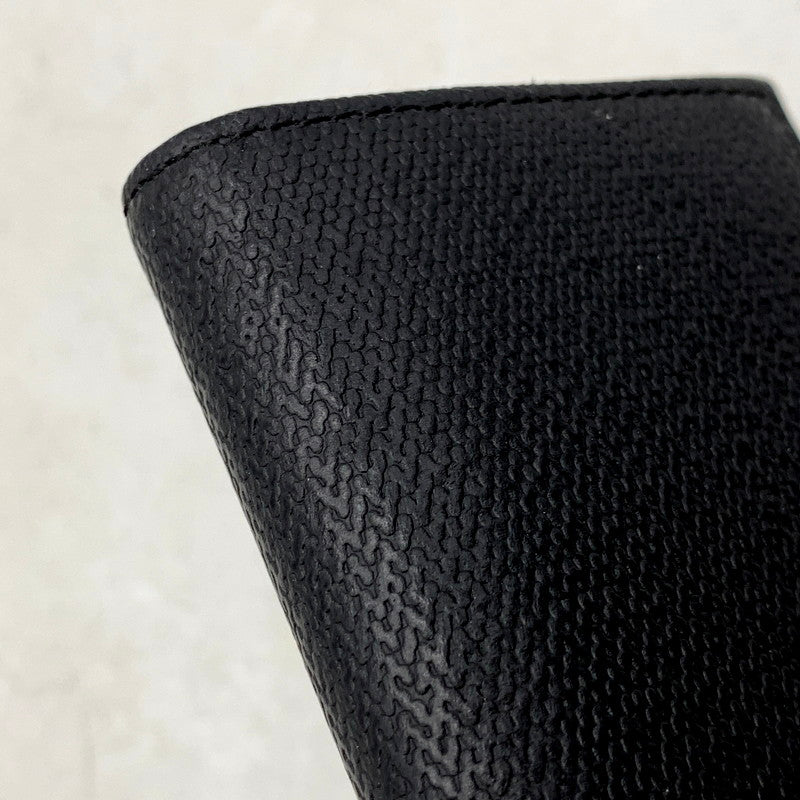 【中古品】【メンズ/レディース】 DIESEL ディーゼル X09366 D PLAQUE LOGO KEY CASE Dプラーク ロゴ キーケース 208-250609-ya-04-izu カラー：ブラック 万代Net店