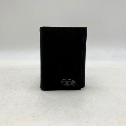 【中古品】【メンズ/レディース】 DIESEL ディーゼル X09366 D PLAQUE LOGO KEY CASE Dプラーク ロゴ キーケース 208-250609-ya-04-izu カラー：ブラック 万代Net店