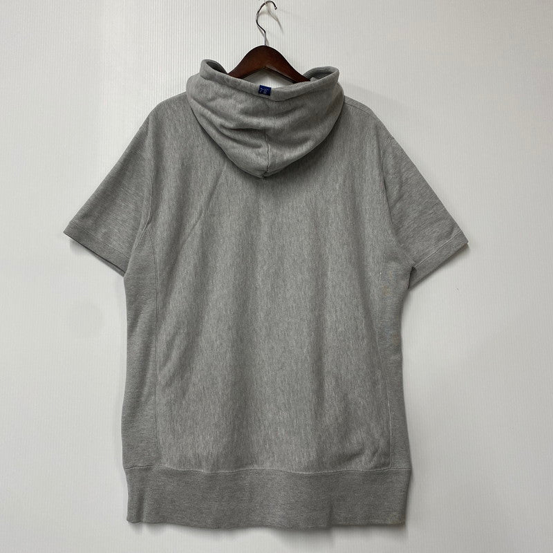 【中古品】【メンズ】 DISCUS ディスカス R2615-266 DISCUS 73 SS HOODED SWEATSHIRT ディスカス 73 ショートスリーブフーデッドスウェットシャツ トップス パーカー 半袖 146-250728-ma-17-izu サイズ：L カラー：グレー 万代Net店