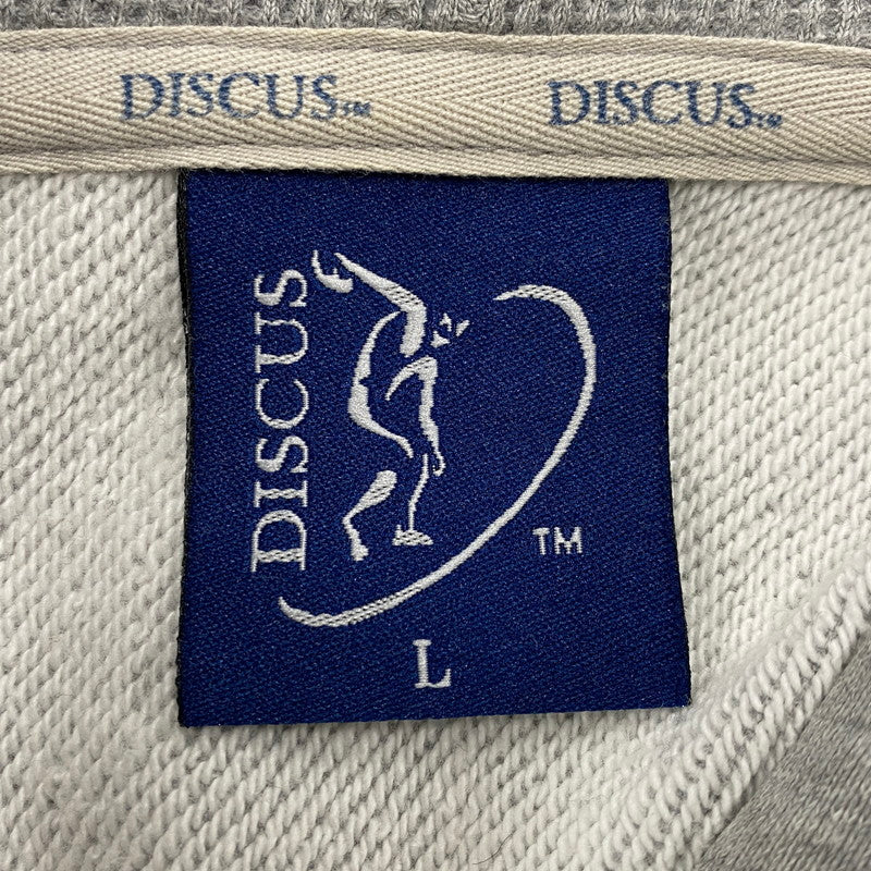 【中古品】【メンズ】 DISCUS ディスカス R2615-266 DISCUS 73 SS HOODED SWEATSHIRT ディスカス 73 ショートスリーブフーデッドスウェットシャツ トップス パーカー 半袖 146-250728-ma-17-izu サイズ：L カラー：グレー 万代Net店