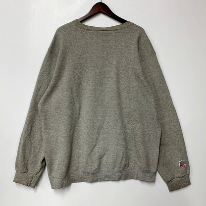 【現状渡し品】【メンズ】 NIKE ナイキ KANSAS CITY CHIEFS SWEATSHIRT FA-98-BSW スウェット トレーナー 長袖 ロゴ プリント トップス 146-250604-ay-08-izu サイズ：XL カラー：グレー 万代Net店
