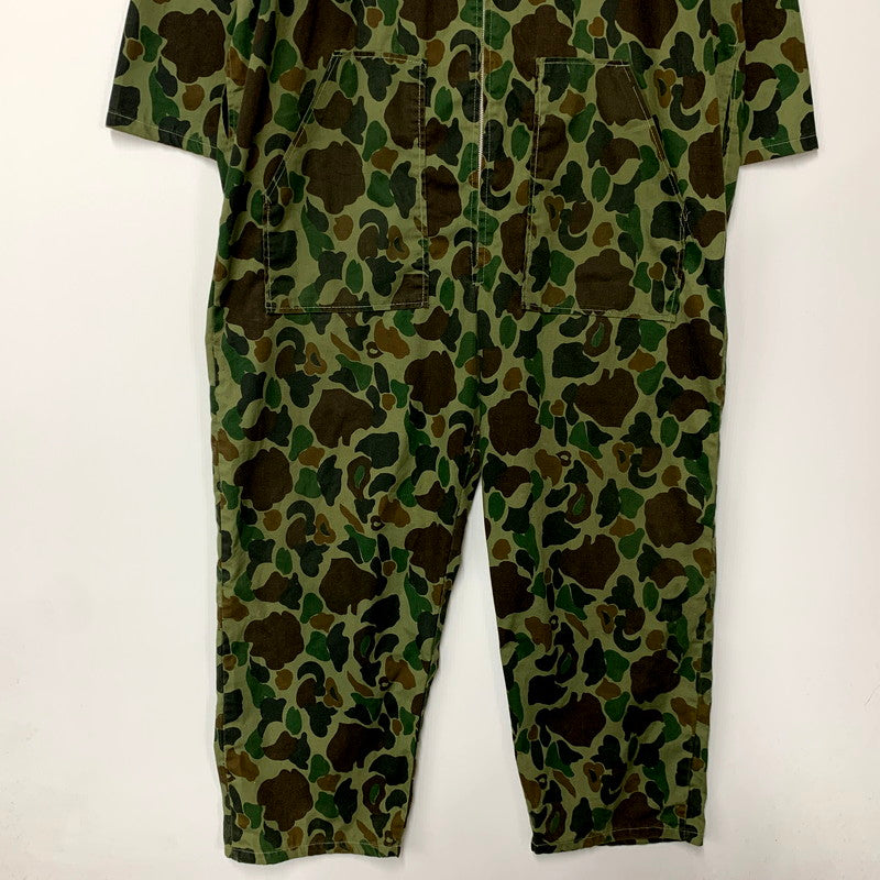 【現状渡し品】【メンズ】 CANVASBACK キャンバスバック DUCK HUNTER CAMO ALL IN ONE ダックハンターカモ オールインワン 157-250604-ay-03-izu カラー：グリーン系 万代Net店