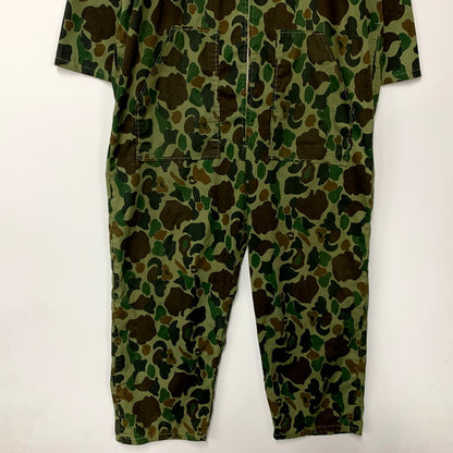 【現状渡し品】【メンズ】 CANVASBACK キャンバスバック DUCK HUNTER CAMO ALL IN ONE ダックハンターカモ オールインワン 157-250604-ay-03-izu カラー：グリーン系 万代Net店