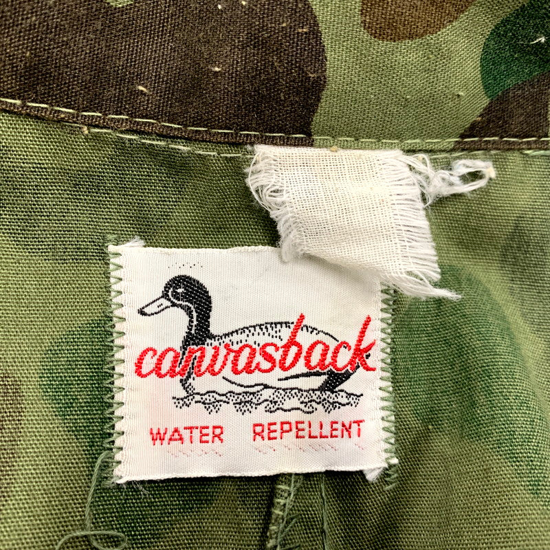 【現状渡し品】【メンズ】 CANVASBACK キャンバスバック DUCK HUNTER CAMO ALL IN ONE ダックハンターカモ オールインワン 157-250604-ay-03-izu カラー：グリーン系 万代Net店