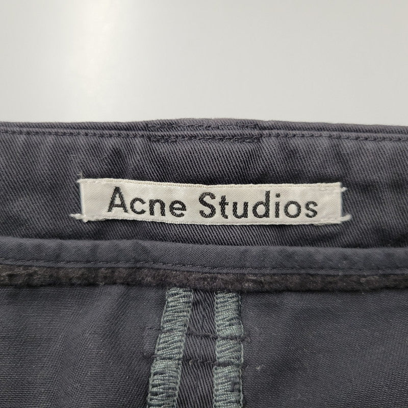 【中古品】【メンズ】 ACNE STUDIOS アクネストゥディオズ 10M176 MADYA CO CHINO PSS18 チノ パンツ ズボン ボトムス 152-250603-ma-19-izu サイズ：34 カラー：NAVY 万代Net店