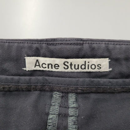【中古品】【メンズ】 ACNE STUDIOS アクネストゥディオズ 10M176 MADYA CO CHINO PSS18 チノ パンツ ズボン ボトムス 152-250603-ma-19-izu サイズ：34 カラー：NAVY 万代Net店